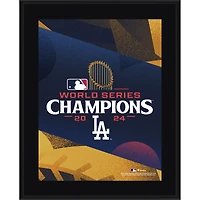 Los Angeles Dodgers 2024 World Series Champions 10.5" x 13" Sublimated Plaque