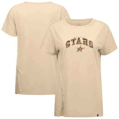 Women's Levelwear Khaki Dallas Stars Desert Camo Influx Decoy T-Shirt