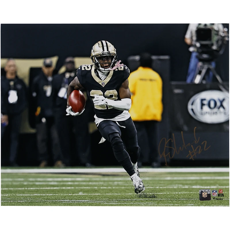 Rashid Shaheed New Orleans Saints Autographed 16" x 20" Tunnel Entrance Spotlight Photograph