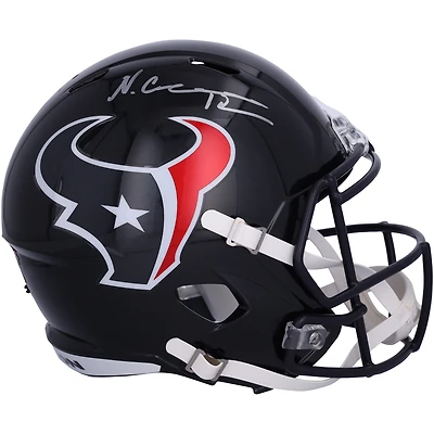 Nico Collins Houston Texans Autographed Riddell Speed Replica Helmet