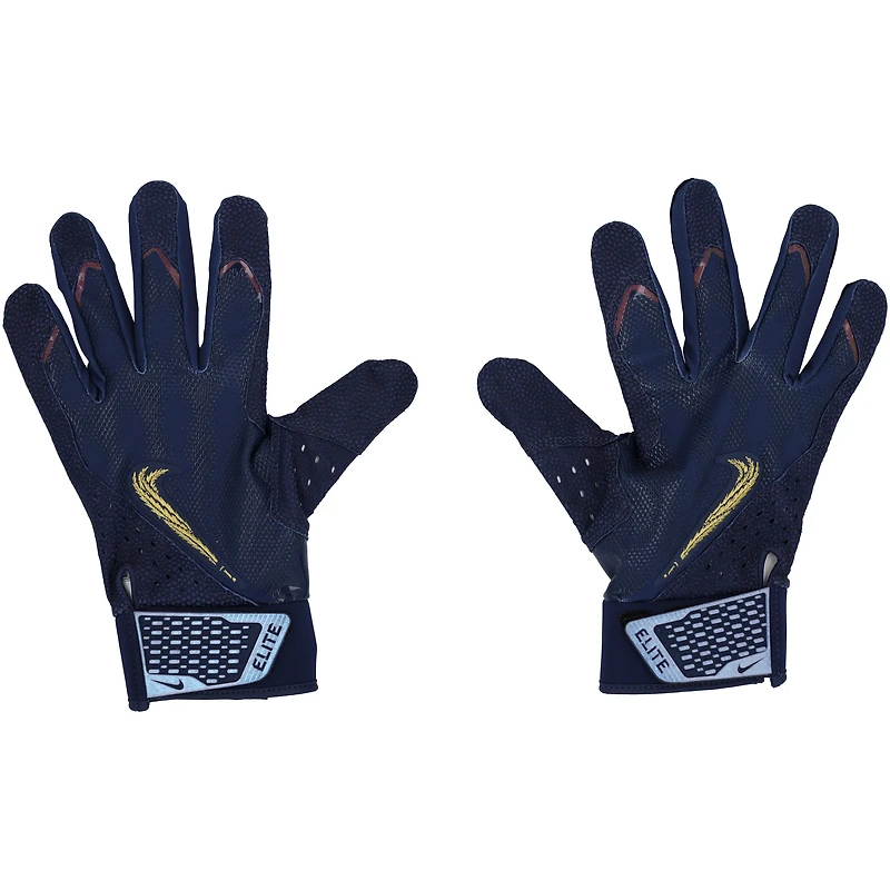 George Springer Toronto Blue Jays Player-Issued Navy Nike Batting Gloves from the 2024 MLB Season