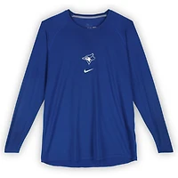 George Springer Toronto Blue Jays Player-Worn Royal Nike Long Sleeve T-Shirt from the 2024 MLB Season - Size XL