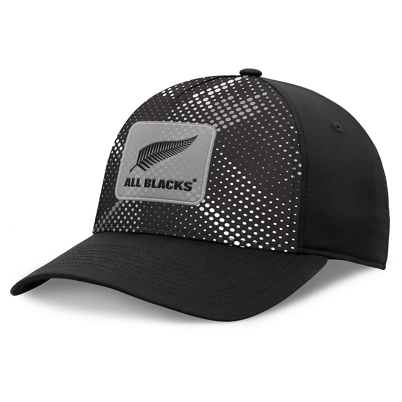 Men's Fanatics Black New Zealand Rugby Wilding Pinchfront Flex Hat