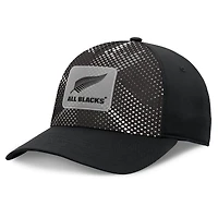 Men's Fanatics Black New Zealand Rugby Wilding Pinchfront Flex Hat