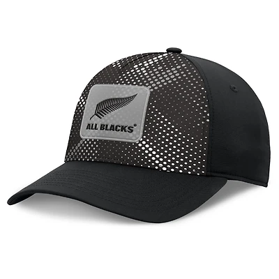 Men's Fanatics Black New Zealand Rugby Wilding Pinchfront Flex Hat