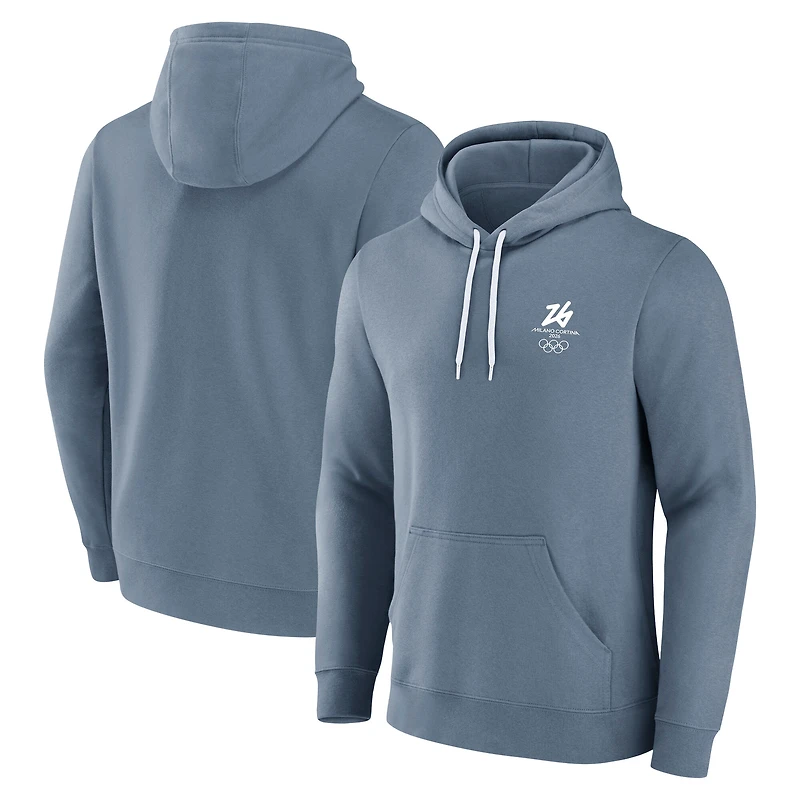 Men's Fanatics Milano Cortina 2026 Winter Olympics Fleece Pullover Hoodie