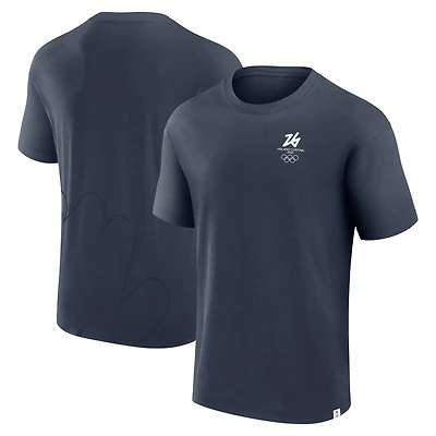 Men's Fanatics Blue Milano Cortina 2026 Winter Olympics Fashion T-Shirt