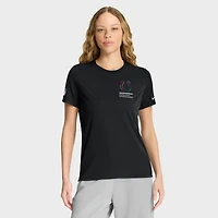 Women's Nike Black Indianapolis Colts 2025 NFL Crucial Catch Tri-Blend Dri-FIT T-Shirt