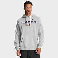 Men's Nike Gray LSU Tigers 2025 Sideline Standard Issue Dri-FIT Hoodie