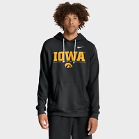 Men's Nike Black Iowa Hawkeyes 2025 Sideline Standard Issue Dri-FIT Hoodie