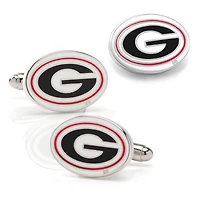 Georgia Bulldogs Cufflinks & Lapel Pin Set