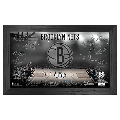 Highland Mint  Brooklyn Nets Signature Court Print