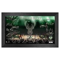 Highland Mint  Milwaukee Bucks Signature Court Print