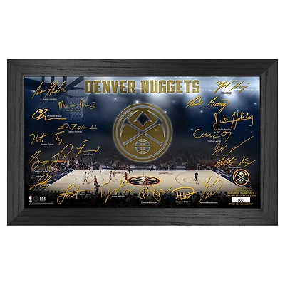 Highland Mint  Denver Nuggets Signature Court Print