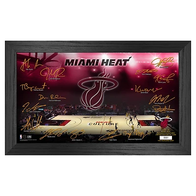 Highland Mint  Miami Heat Signature Court Print