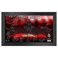Highland Mint  Houston Rockets Signature Court Print