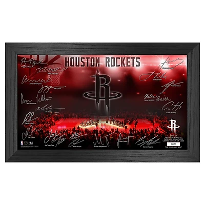 Highland Mint  Houston Rockets Signature Court Print