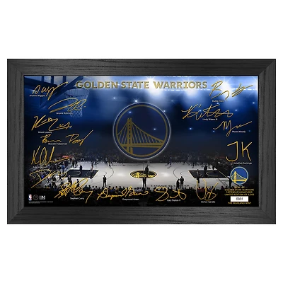Highland Mint  Golden State Warriors Signature Court Print