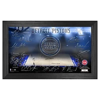 Highland Mint  Detroit Pistons Signature Court Print