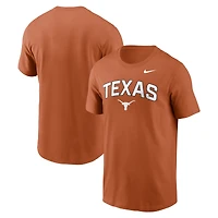 Men's Nike Texas Orange Texas Longhorns Primetime Arch Stack T-Shirt