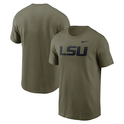 Men's Nike Olive LSU Tigers Primetime Logo Dri-FIT T-Shirt