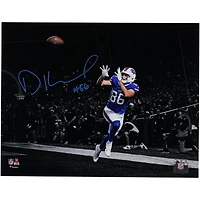 Dalton Kincaid Buffalo Bills Autographed 11" x 14" Spotlight Touchdown Horizontal Photograph