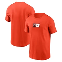 Men's Nike Orange Auburn Tigers Campus Logo Swoosh T-Shirt