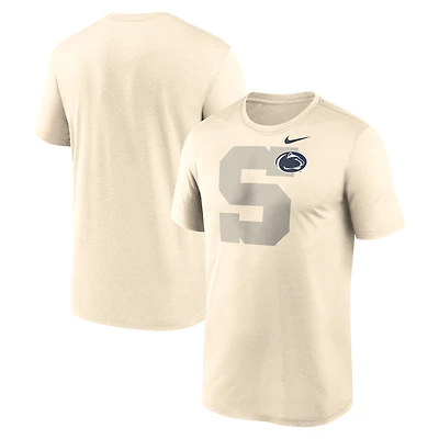Men's Nike Natural Penn State Nittany Lions Campus Shadow Legend Performance T-Shirt