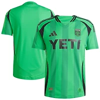 Men's adidas Green Austin FC 2025 The Heartbeat Authentic Jersey