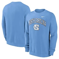 Men's Nike Carolina Blue North Tar Heels Arch Pullover Sweatshirt