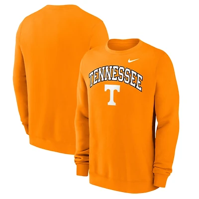 Men's Nike Tennessee Orange Volunteers Arch Pullover Sweatshirt