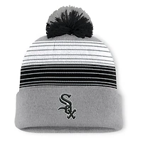 Men's Chicago White Sox Fanatics Gray Balk Cuffed Knit Hat with Pom