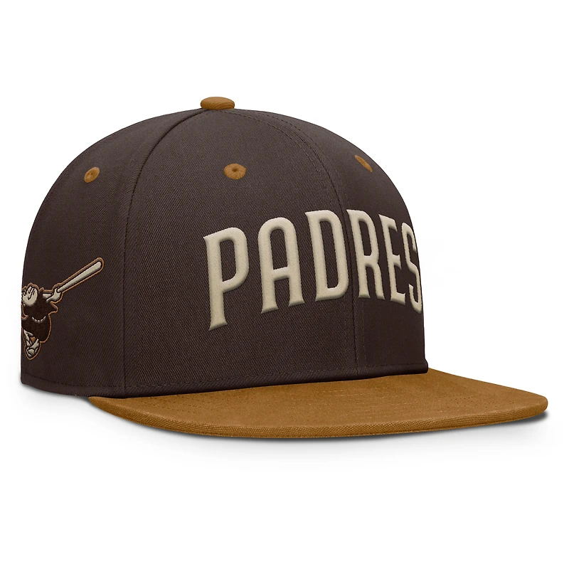 Men's Fanatics Brown/Tan San Diego Padres Splinter Fitted Hat
