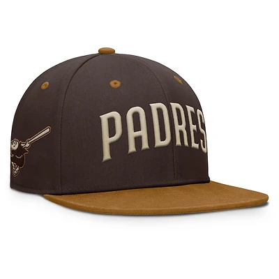 Men's Fanatics Brown/Tan San Diego Padres Splinter Fitted Hat