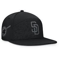 Men's Fanatics Black San Diego Padres Platoon Adjustable Hat