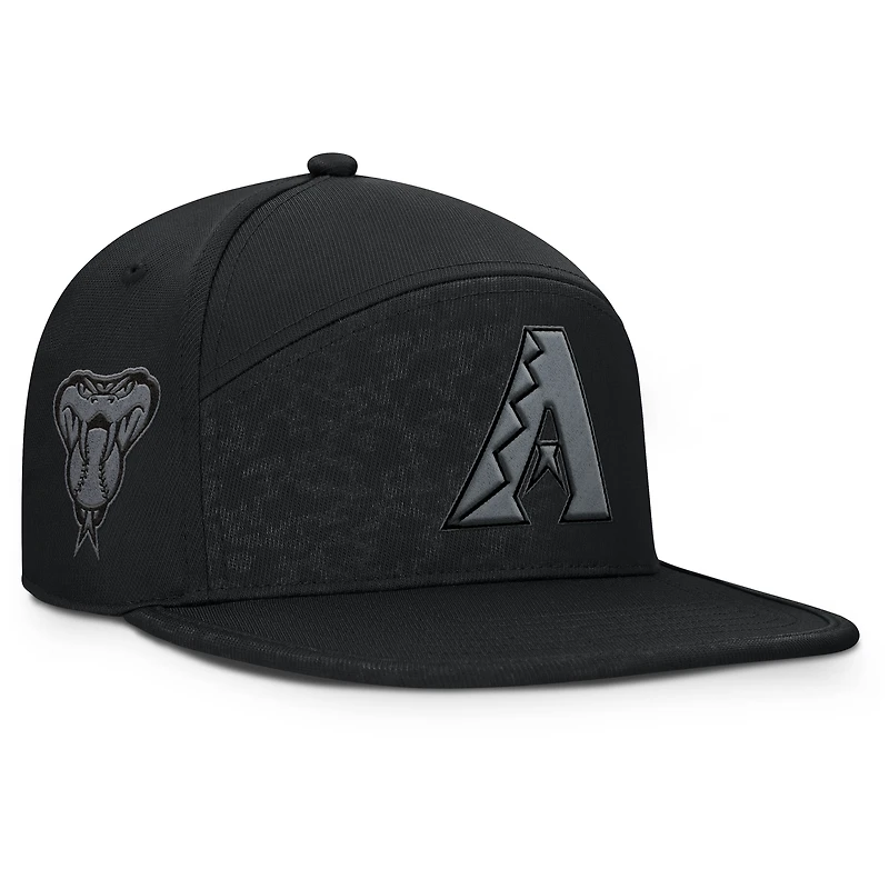 Men's Fanatics Black Arizona Diamondbacks Platoon Adjustable Hat