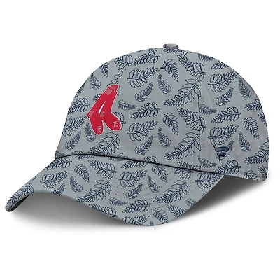 Women's Fanatics  Gray Boston Red Sox Cooperstown Collection Shift Adjustable Hat