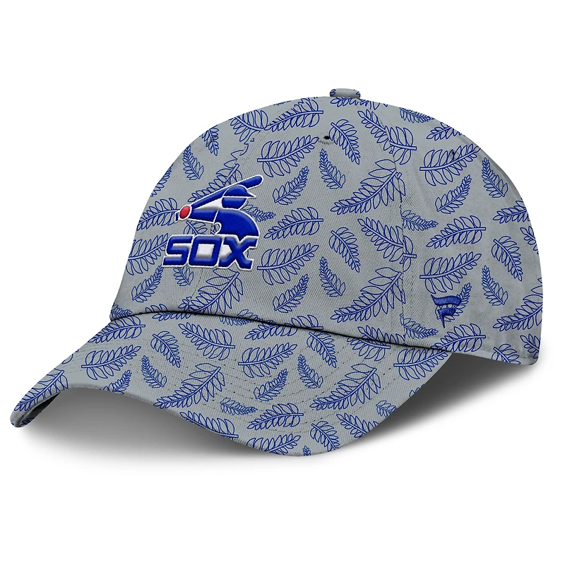 Women's Fanatics  Gray Chicago White Sox Cooperstown Collection Shift Adjustable Hat