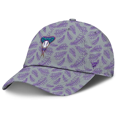Women's Fanatics  Gray Arizona Diamondbacks Cooperstown Collection Shift Adjustable Hat