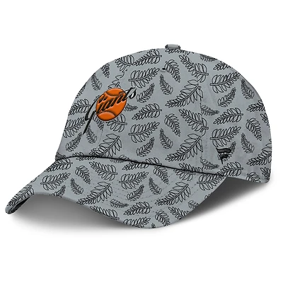 Women's Fanatics  Gray San Francisco Giants Cooperstown Collection Shift Adjustable Hat