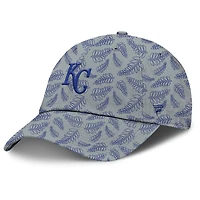 Women's Fanatics  Gray Kansas City Royals Cooperstown Collection Shift Adjustable Hat