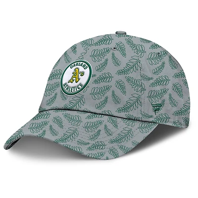 Women's Fanatics  Gray Athletics Cooperstown Collection Shift Adjustable Hat