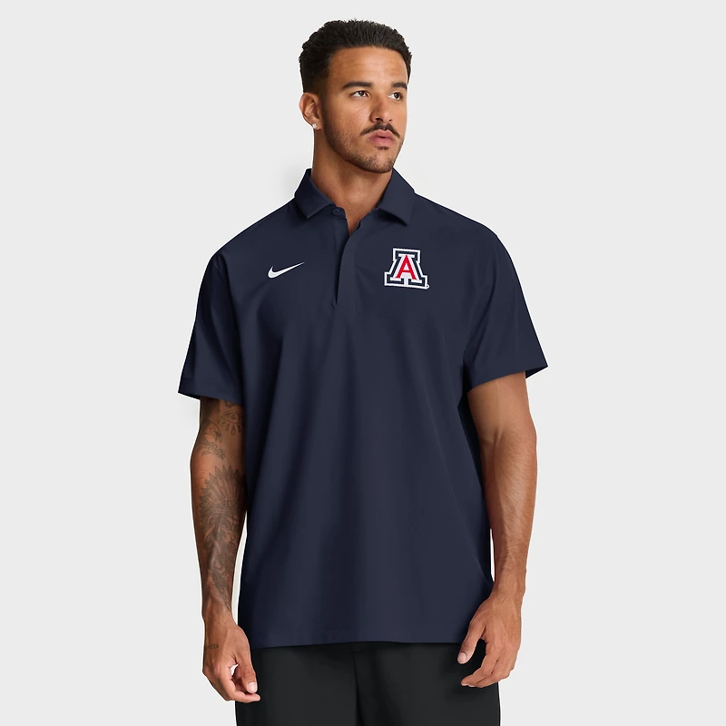 Men's Nike Navy Arizona Wildcats 2025 Coaches Sideline Polo