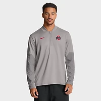 Men's Nike Ohio State Buckeyes One Goal Performance Half-Zip Pullover