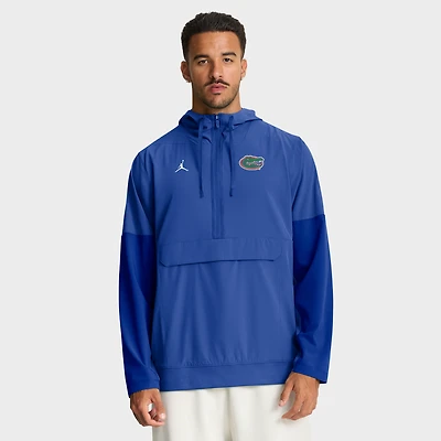 Men's Nike Royal Florida Gators Anorak Half-Zip Hoodie Jacket
