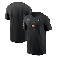 Men's Nike Black LSU Tigers 2025 Military Appreciation Dri-FIT T-Shirt
