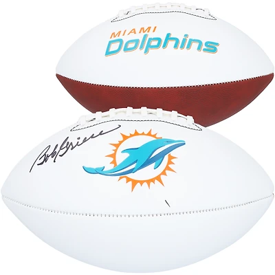 Bob Griese Miami Dolphins Autographed Franklin White Panel Football