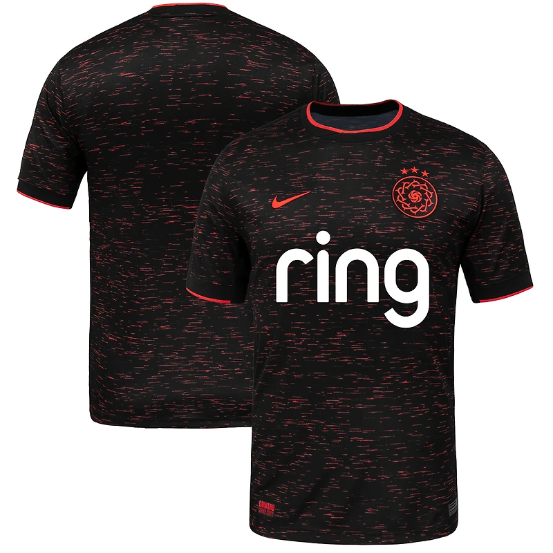 Men's Nike Black Portland Thorns FC 2025 Secondary Stadium Replica Jersey