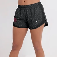 Women's Nike Black Oklahoma Sooners Tempo Pattern Dri-FIT Shorts