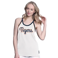Women's G-III 4Her by Carl Banks  White Detroit Tigers Curveball Tank Top